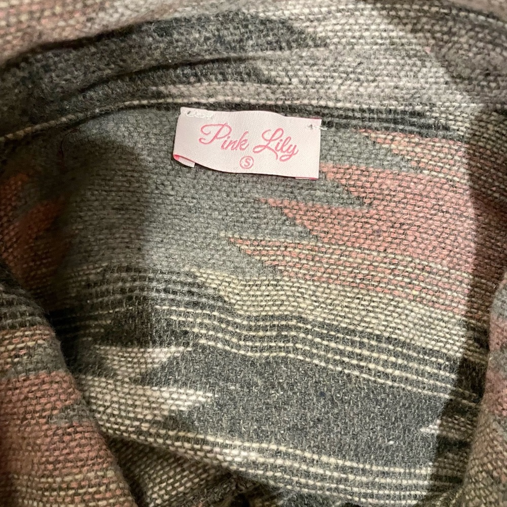 Super cute! Pink Lily Southwest Adobe jacket - Picture 3 of 5